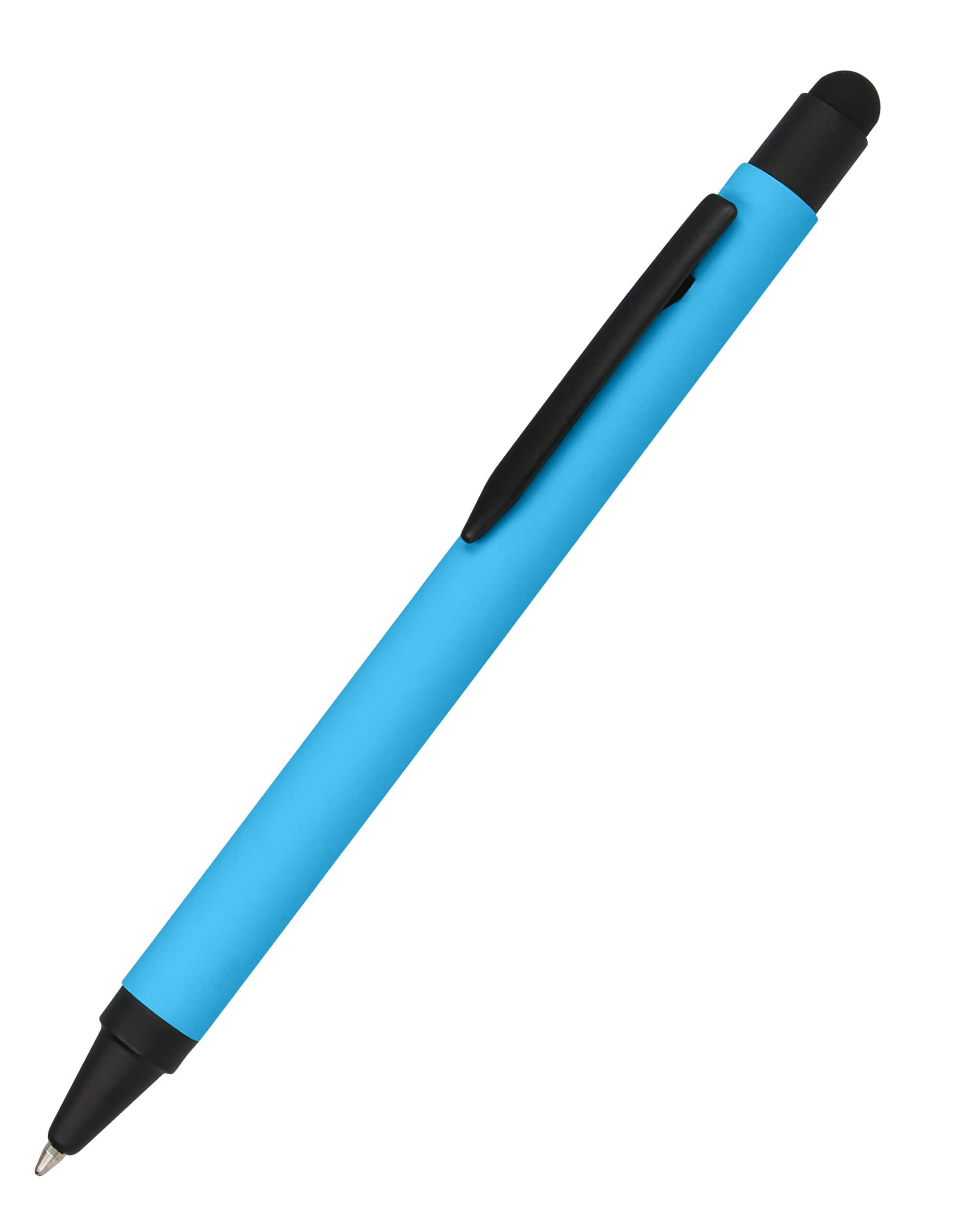 ONLINE Alu Stylus Kugelschreiber mit Stylus Tip in Blau