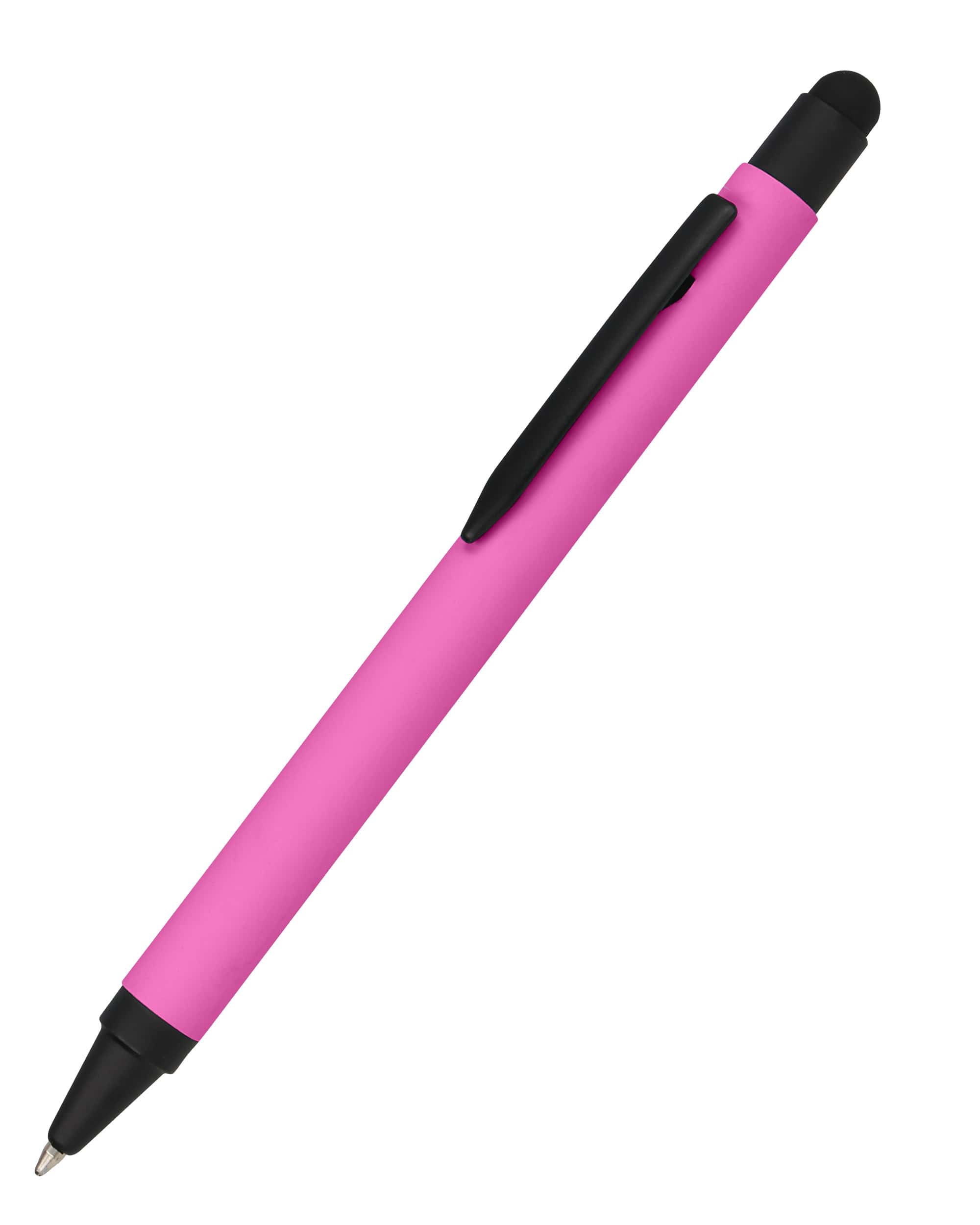 ONLINE Alu Stylus Kugelschreiber mit Stylus Tip in Pink