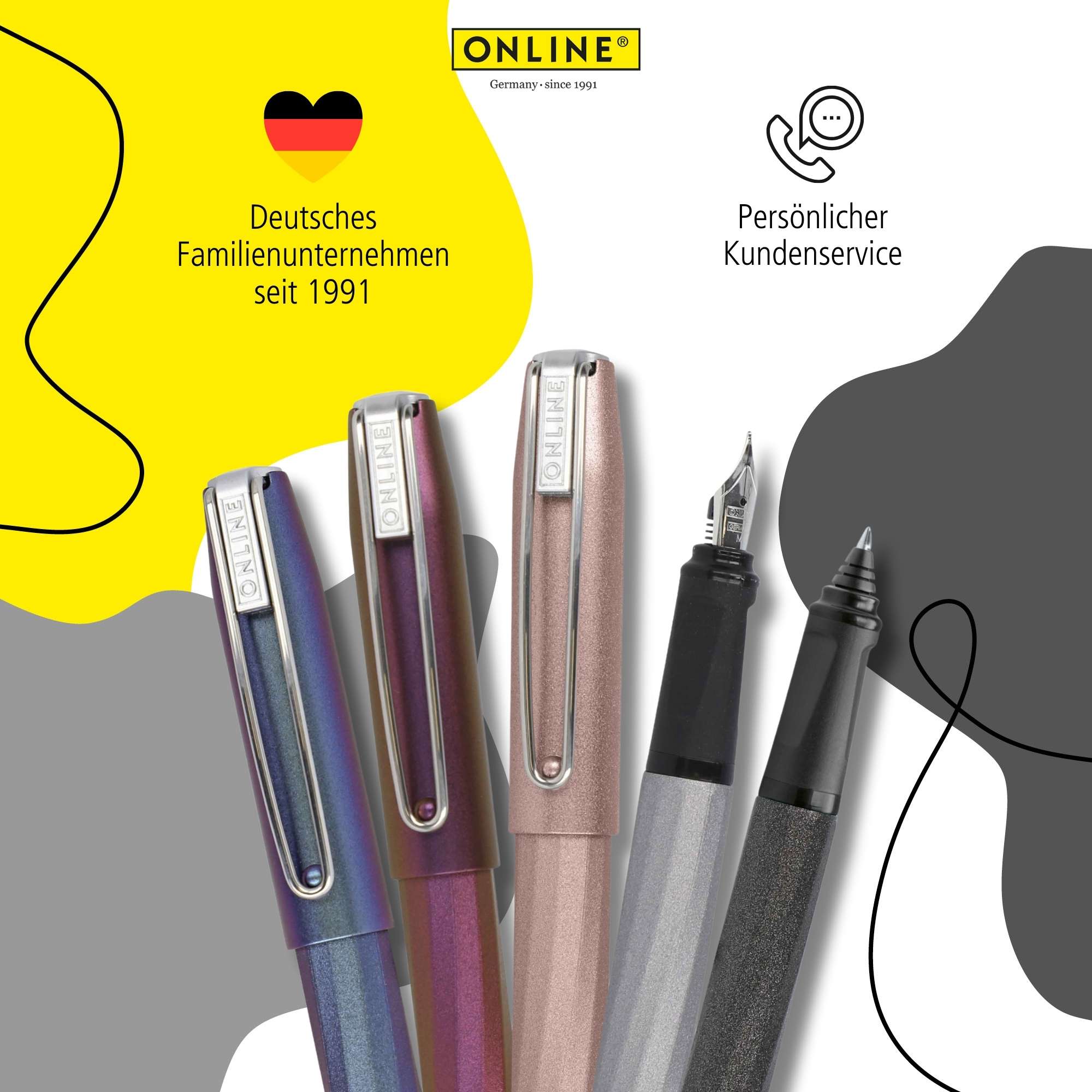 Füller Slope Metallic Farben