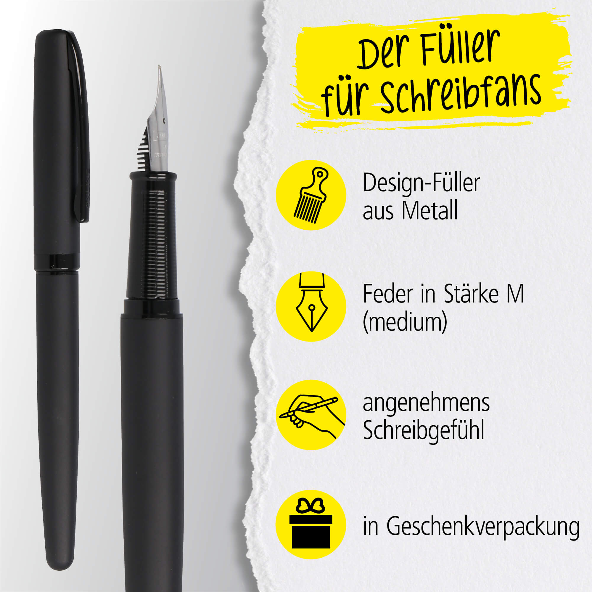 Design Schreibgerät aus Metall