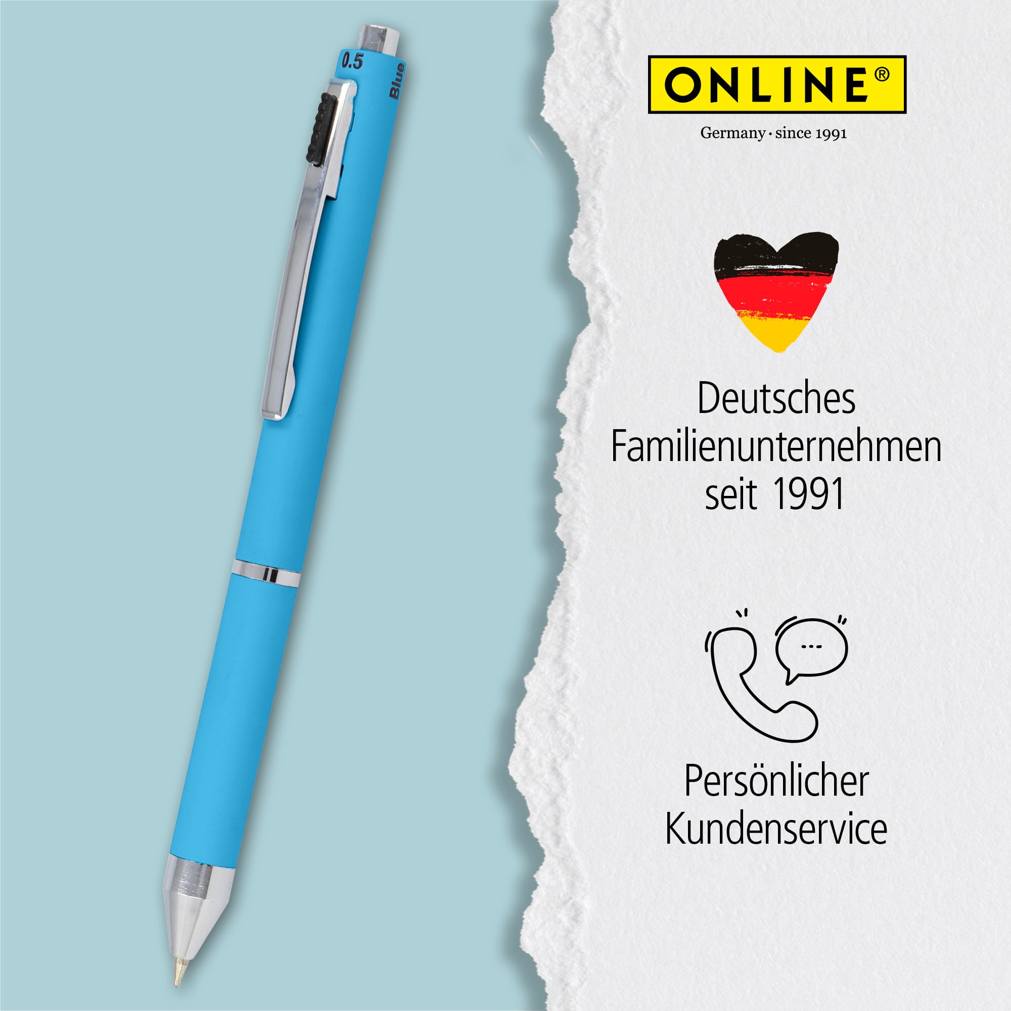 Wir sind ein deutsches Familienunternehmen mit persönlichem Kundenservice seit 1991