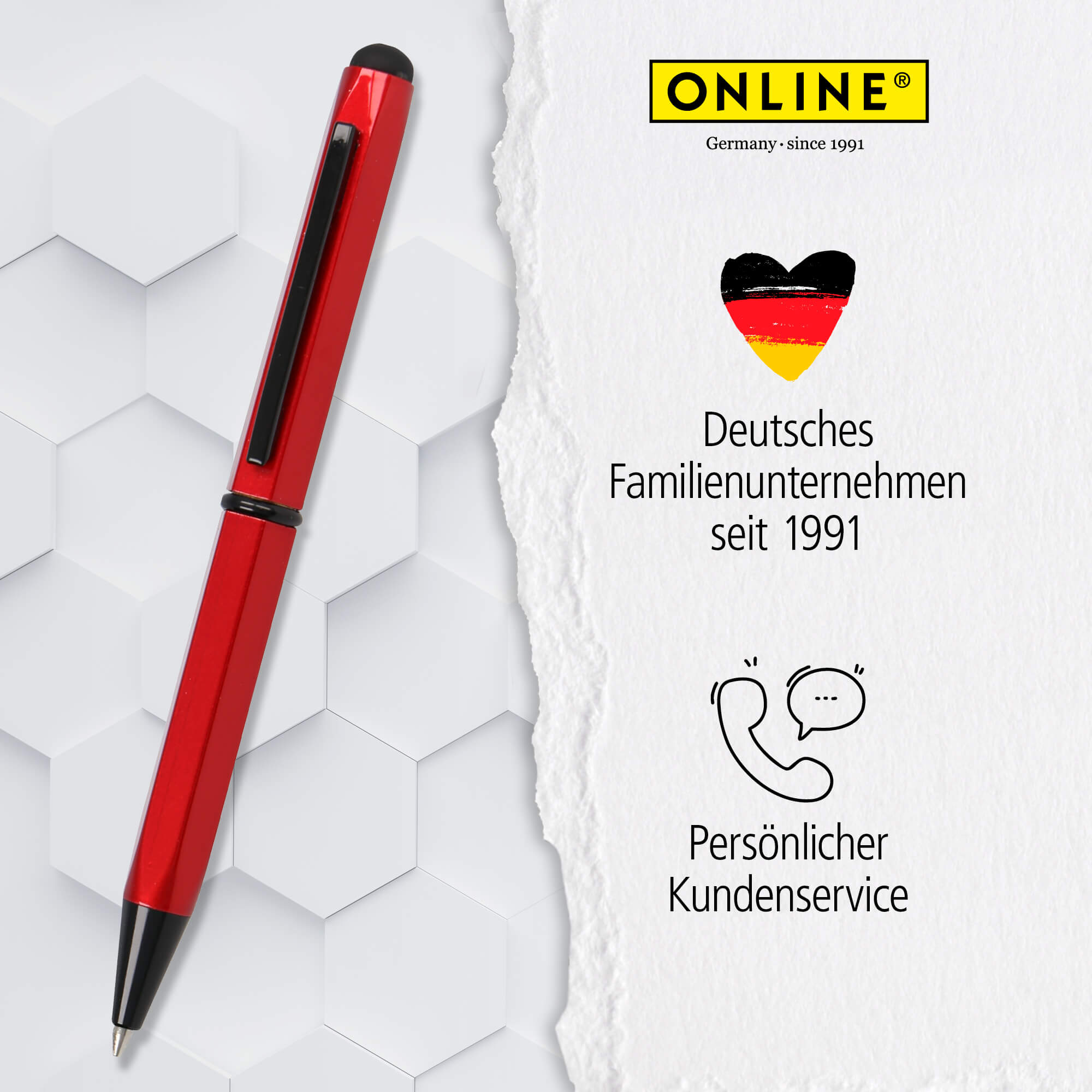 Kugelschreiber ONLINE Hexagon Stylus