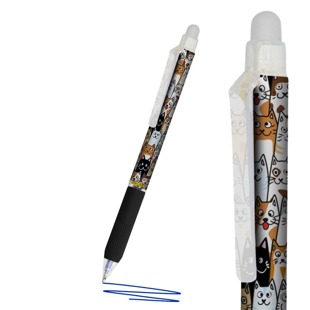 Radierbarer Gelpen ONLINE magiXX Design Fluffy Cats